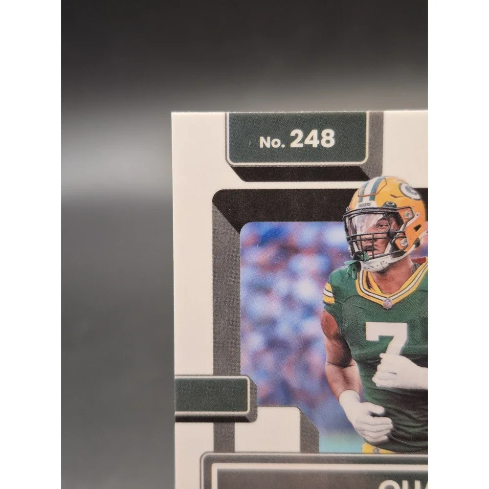 2022 Donruss Optic Quay Walker #248 Rated Rookie Silver Wave Prizm /300 Packers